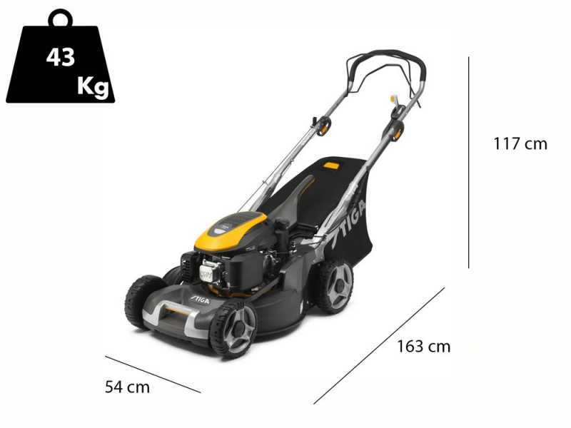 Stiga Twinclip 950 V - Rasaerba a scoppio trazionato - Motore Stiga ST 200 - 196 cc
