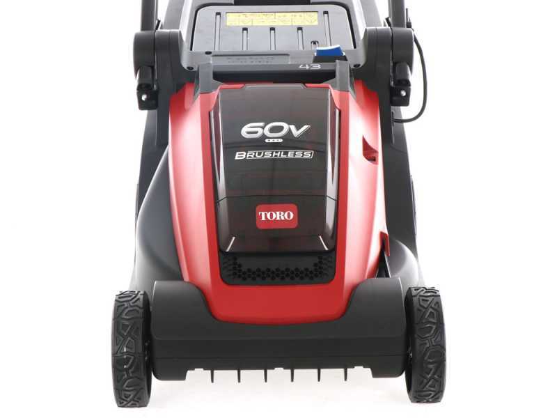 Tosaerba a batteria TORO Recycler  TO-21843 - 60V - 4Ah - Taglio da 43 cm - Cesto da 50 L