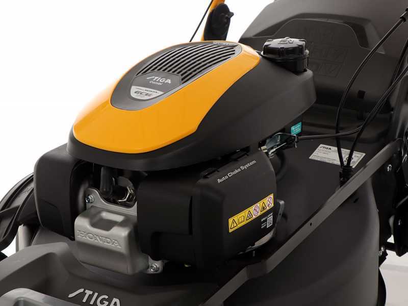 Stiga COMBI 753 V - Tagliaerba a scoppio trazionato - 4 in 1 - Motore Honda GCVx 170