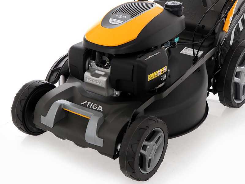 Stiga COMBI 753 V - Tagliaerba a scoppio trazionato - 4 in 1 - Motore Honda GCVx 170