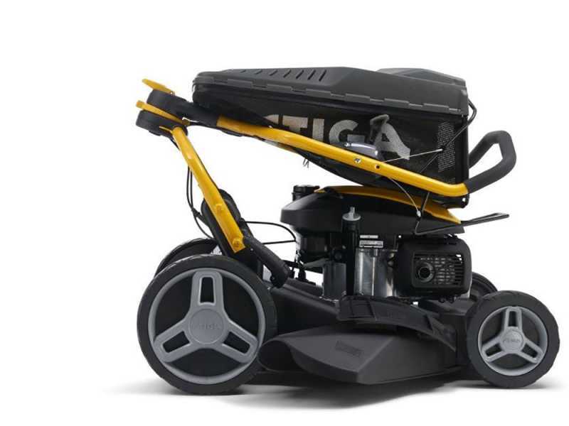 Stiga COMBI 753 V - Tagliaerba a scoppio trazionato - 4 in 1 - Motore Honda GCVx 170