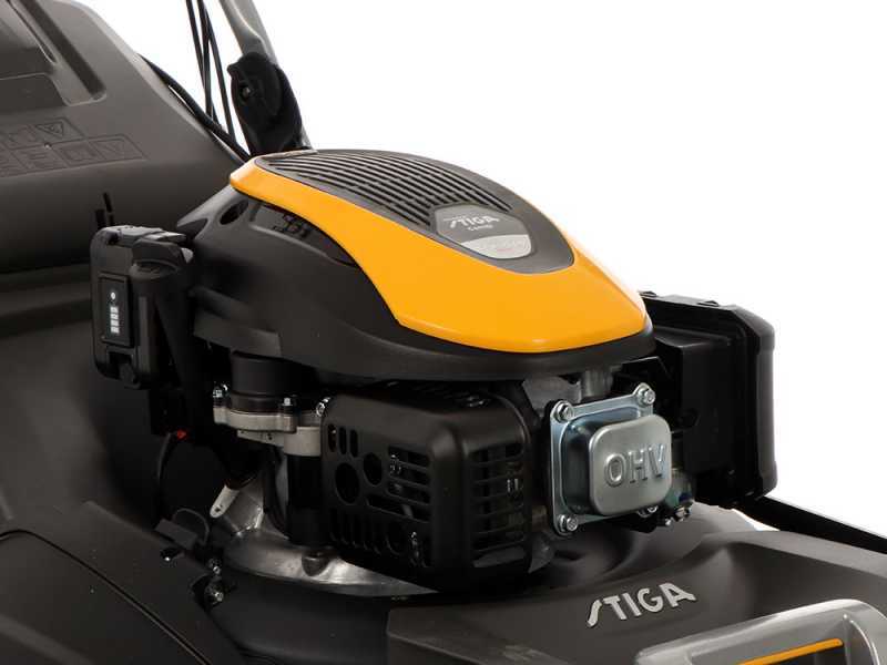 Stiga COMBI 955 VE - Tagliaerba a scoppio trazionato - Motore Stiga ST200LS - Taglio 53 cm