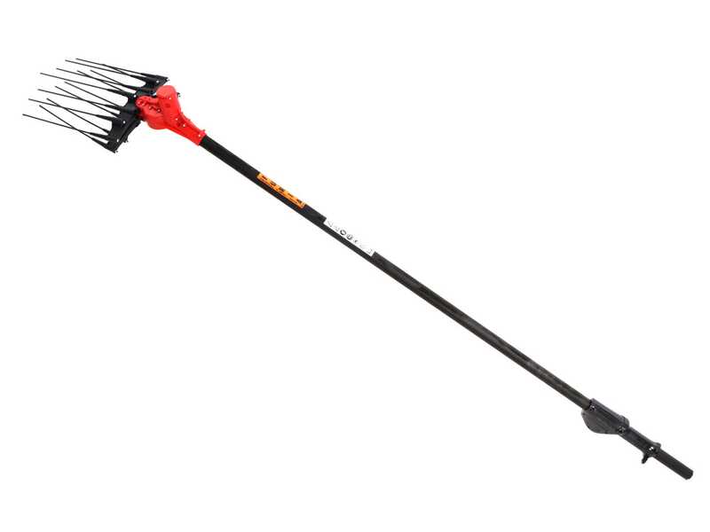 Aima Twist Furia-Evolution - Abbacchiatore a batteria 220-300 cm - Asta alluminio + prolunga