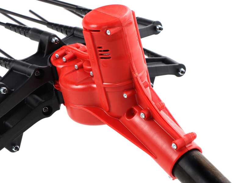 Aima Twist Furia-Evolution - Abbacchiatore a batteria 220-300 cm - Asta alluminio + prolunga