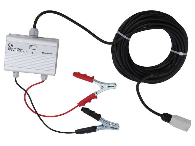 Aima Twist Furia-Evolution - Abbacchiatore a batteria 220-300 cm - Asta alluminio + prolunga