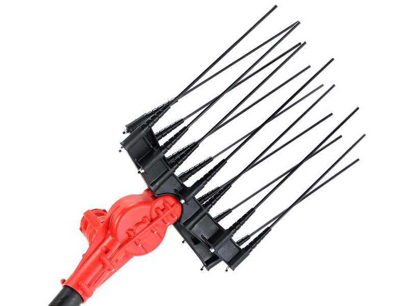 Aima Twist Furia-Evolution - Abbacchiatore a batteria 220-300 cm - Asta alluminio + prolunga