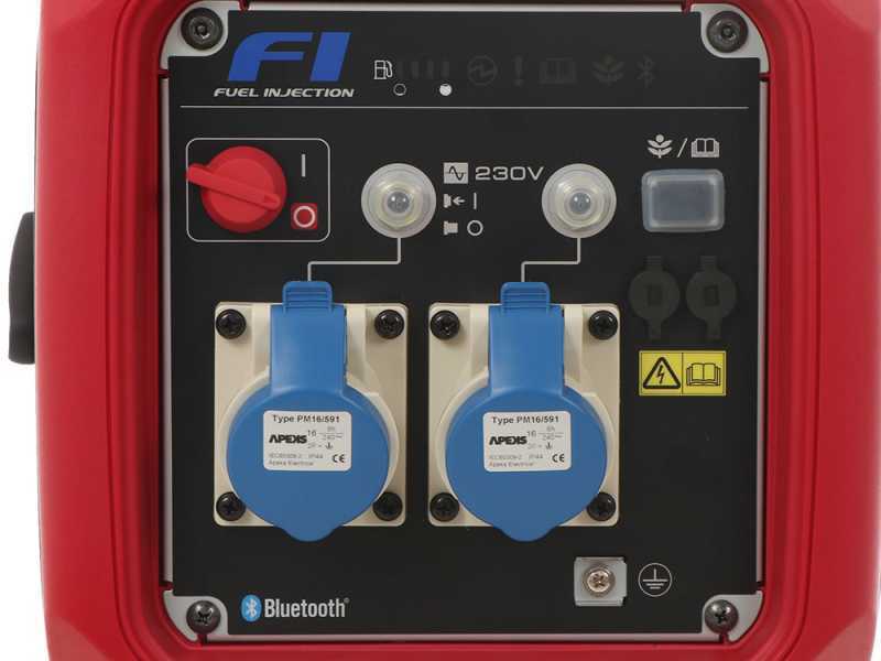 Honda EU32i - Generatore di corrente inverter 2,6 kW silenziato - Bluetooth