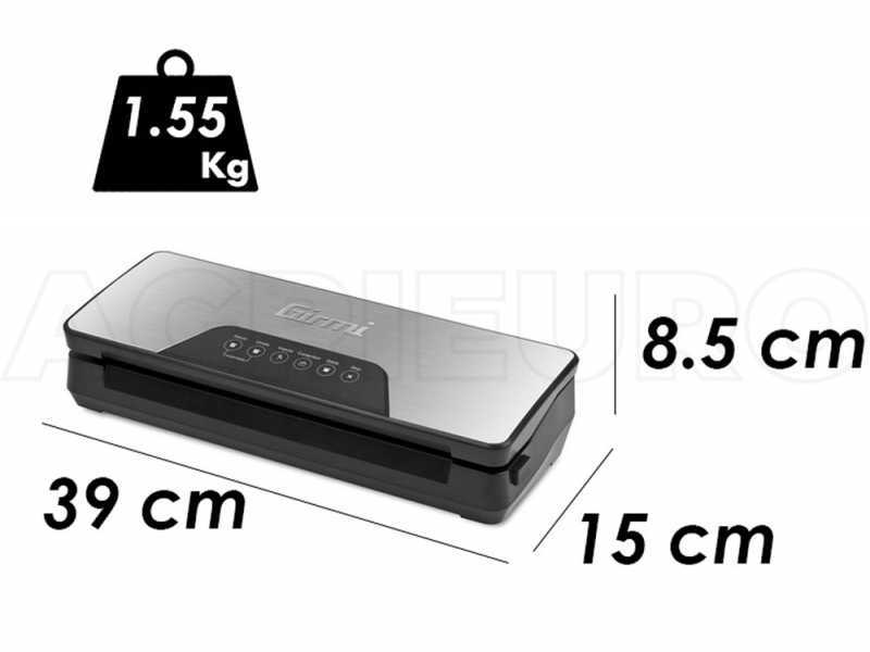 Girmi VT7500 - Macchina sottovuoto - Barra saldante da 30cm