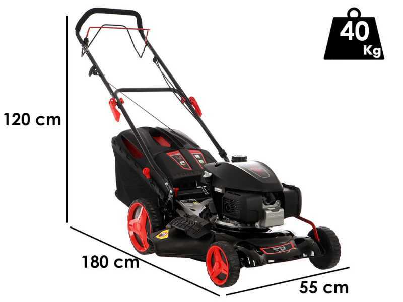 Blue Bird Sprint H51 T - Tagliaerba a scoppio trazionato - Honda GCVx 200 - lama 51 cm