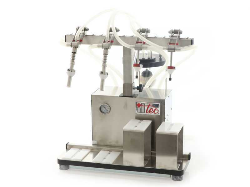 Il-Tec Ultrafiller 4 Mista - Imbottigliatrice a depressione elettrica per liquidi alimentari