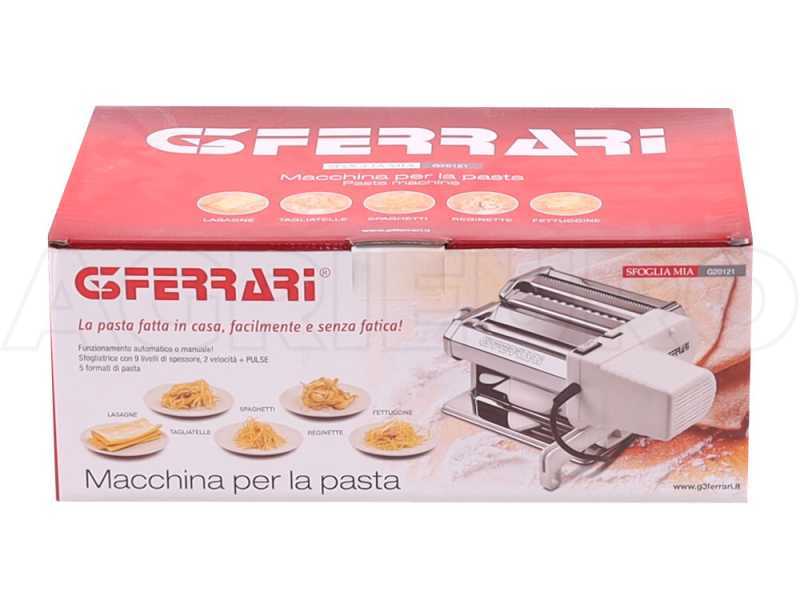 Girmi Pasta Machine - Macchina per la pasta elettrica/manuale in INOX 90W