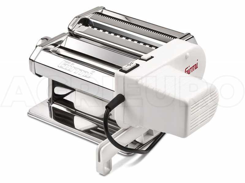 Girmi Pasta Machine - Macchina per la pasta elettrica/manuale in INOX 90W