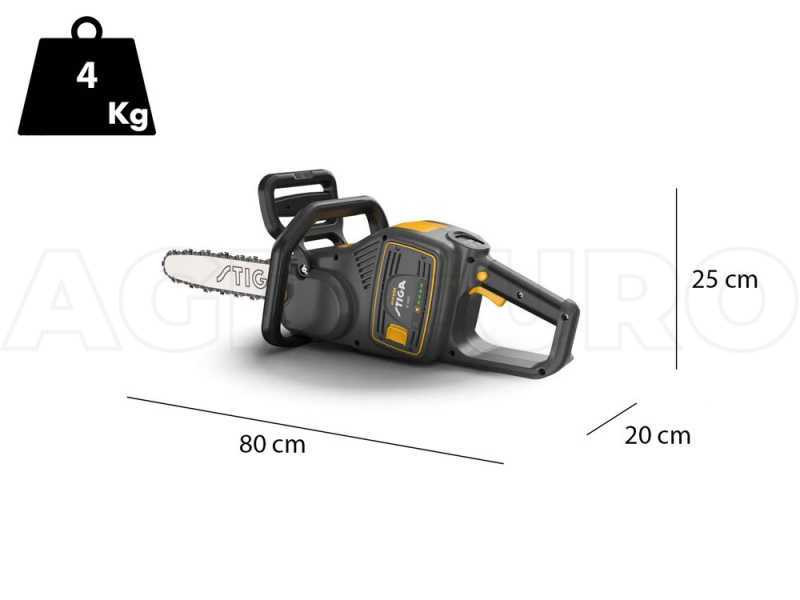 Stiga CS 700e - Motosega a batteria - Lama da 35cm - SENZA BATTERIA E CARICABATTERIE