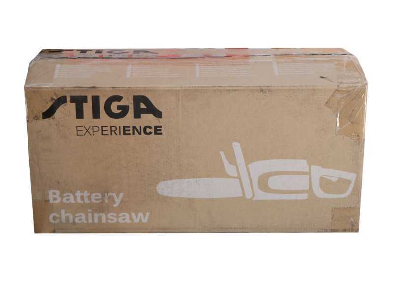 Motosega a batteria Stiga CS 700e - Lunghezza di taglio di 35 cm - Batteria e caricabatterie inclusi