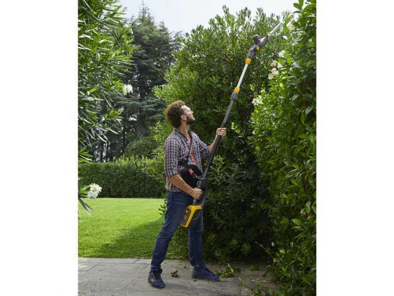 Stiga MT 500e - Tagliasiepi e Potatore su asta di prolunga multifunzione - SENZA BATTERIA E CARICABATTERIE