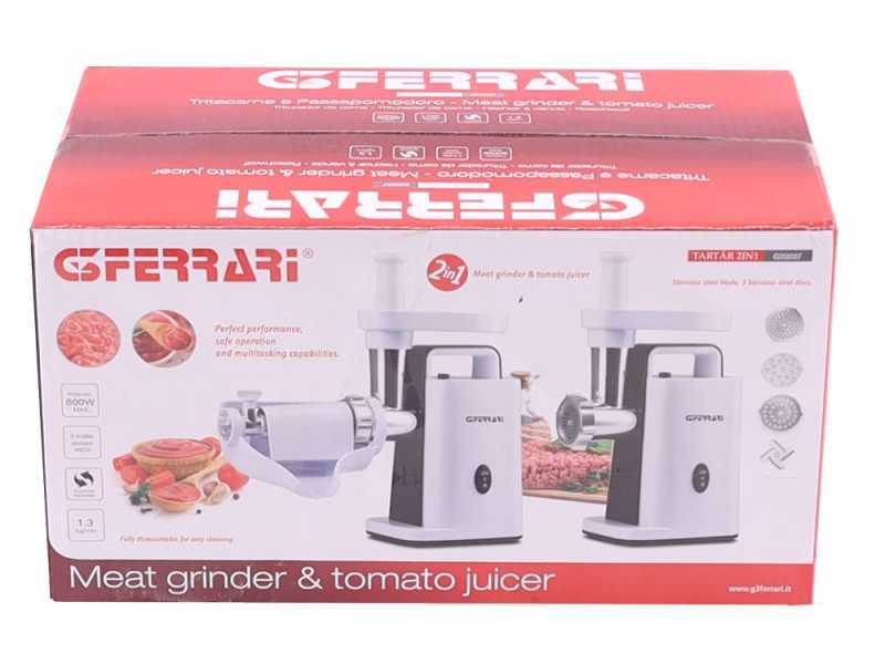 G3 Ferrari Tartar - Passapomodoro - Macchina Multifunzione - Tritacarne