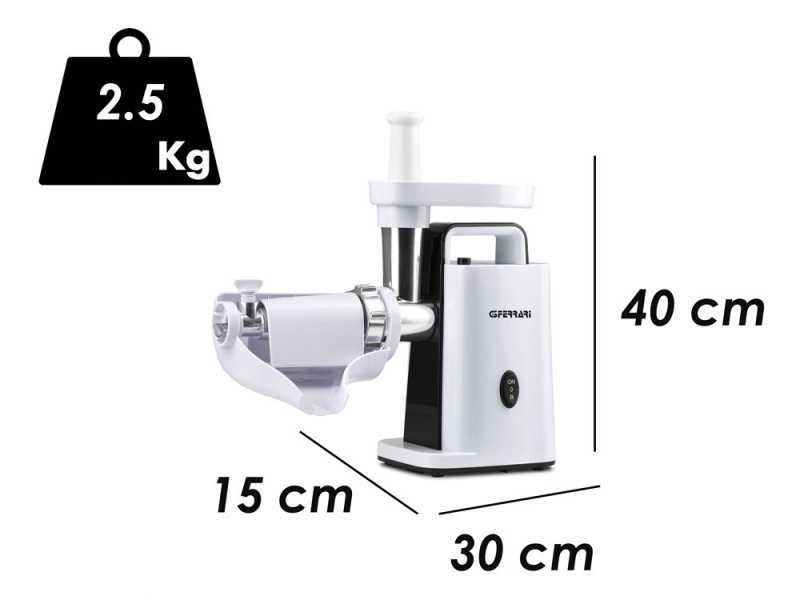 G3 FERRARI Tartar Passapomodoro - Macchina Multifunzione - Tritacarne