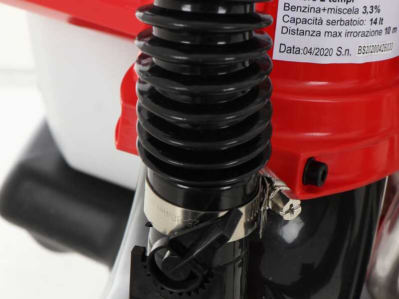 OUTLET - UTILIZZATO PER PROVA - Atomizzatore polverizzatore da irrorazione zainato Wortex FS 20-T2-EU-V  motore a scoppio