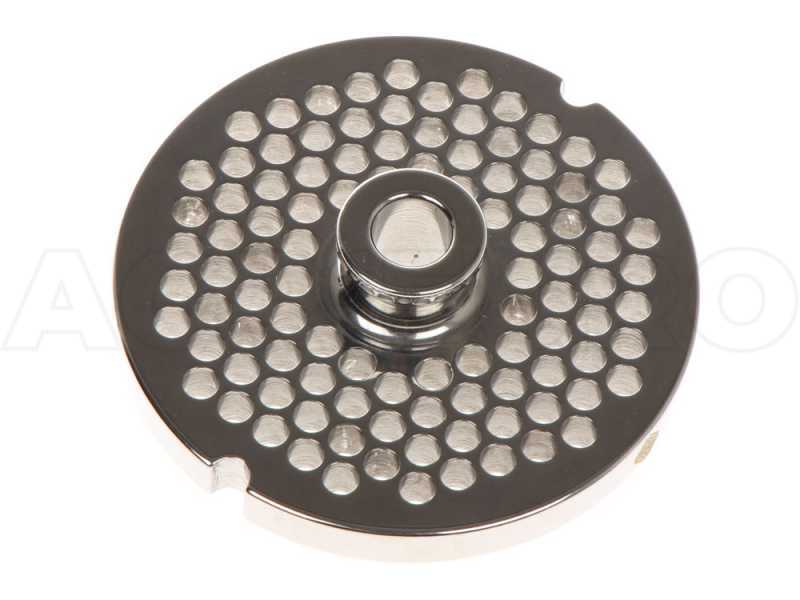 Trafila per tritacarne N.12 - fori da 6 mm - diametro trafila 69 mm
