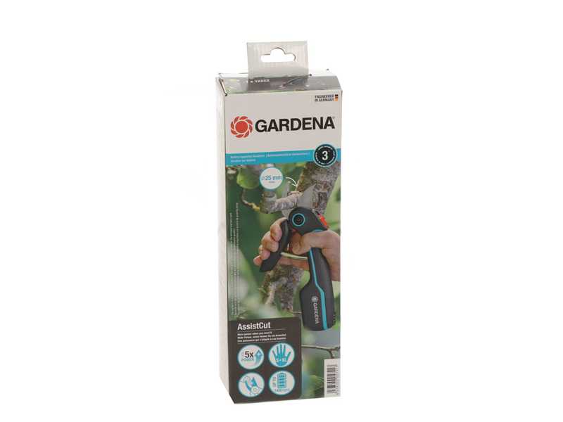 Gardena AssistCut - Forbici elettrica da potatura - 3.7V 2 Ah