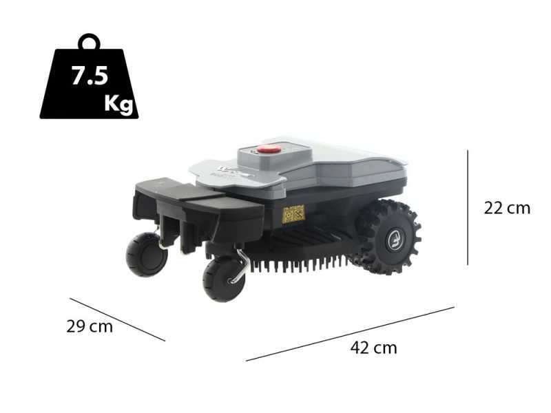 Robot rasaerba Wiper IKE XH10R - Controllo tramite APP - Larghezza di taglio 18 cm