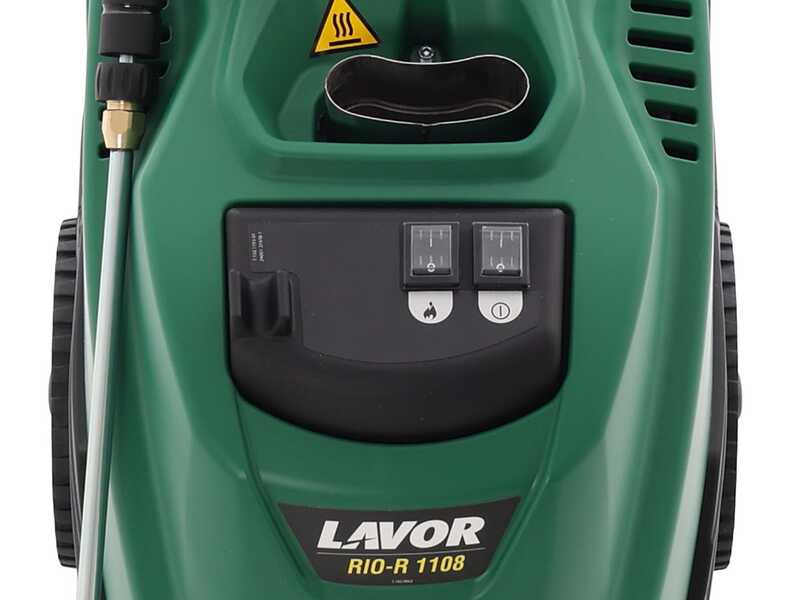 Lavor RIO-R 1108 - Idropulitrice ad acqua calda Lavorwash - 145 bar - 450 l/h
