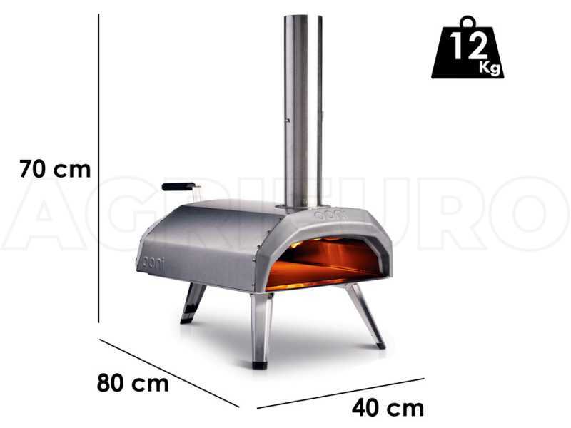 Ooni KARU 12 - Forno a Legna per pizza - Capacit&agrave; cottura: 1 pizza