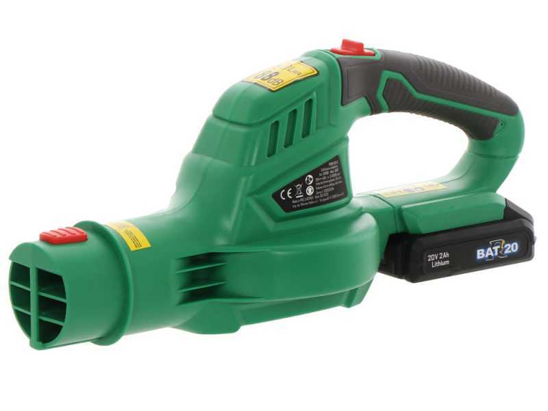 Ribimex PRBAT20-S - Soffiatore a batteria 20V 2Ah
