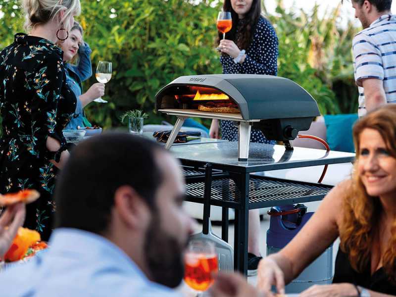 Forno a gas per pizza Ooni KODA 16 - Pietra refrattaria da 40x40 cm