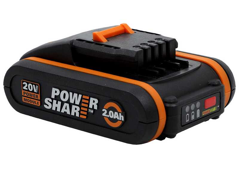 Worx Nitro WG330E 20V - Forbice elettrica da potatura - 20V/2Ah - Diametro di taglio 25mm