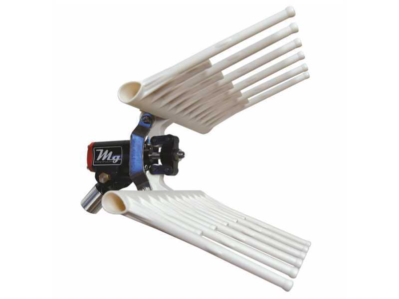 Lisam MG Magnesium Light - Abbacchiatore pneumatico - scuotiolive 6 bar - 1700 battiti al minuto