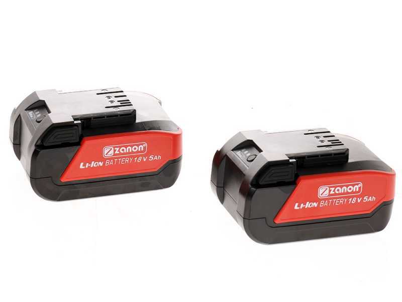 Zanon ZP 130 - Potatore elettrico a batteria - 2 batterie incluse
