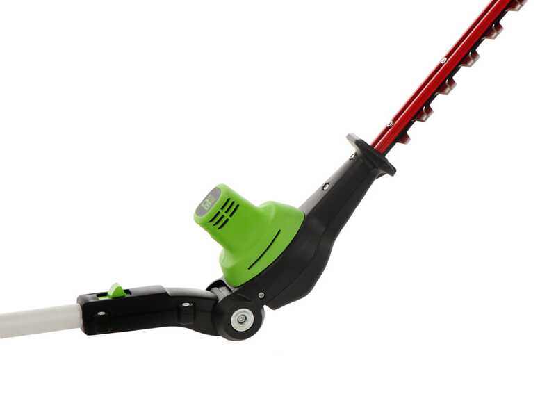 PROMO Greenworks G60PHT51 - Tagliasiepi su asta di prolunga a batteria 60V/2Ah