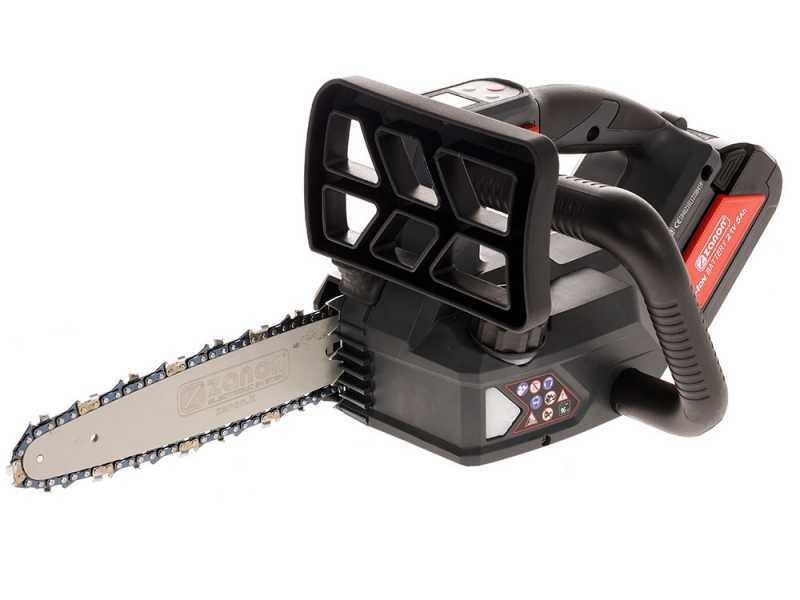 Zanon ZP 200 - Elettrosega a batteria 2 x 18V 5Ah - Lama da 20cm