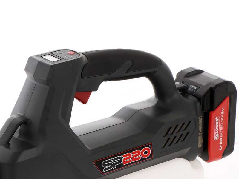 ZANON SP 220 - Atomizzatore a batteria portatile - 18V 5Ah