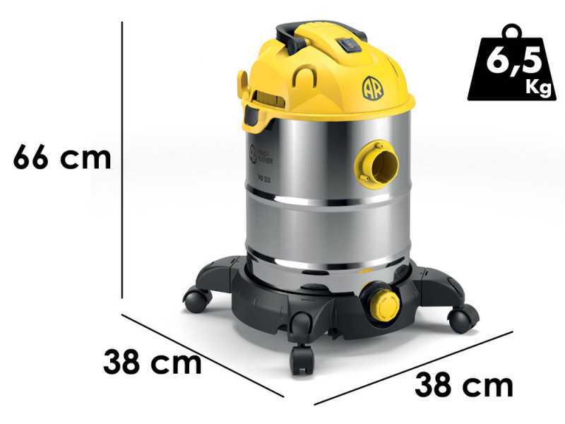 Annovi &amp; Reverberi WD30X - Aspirapolvere aspiraliquidi - Multifunzione - Soffiatore - 1600 W