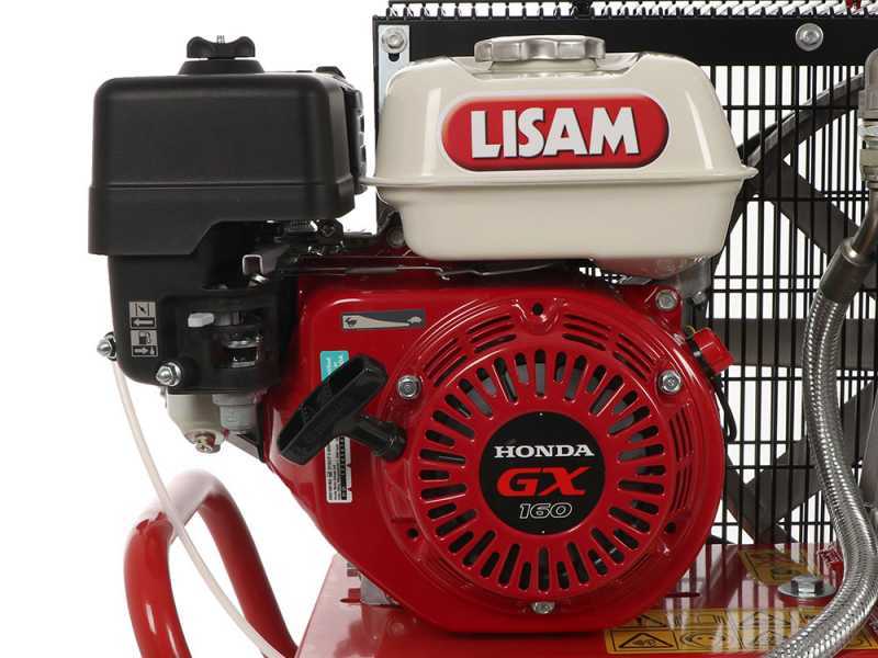 Motocompressore Lisam LM 500/10 - KIT HOBBY 2 Operatori + 2 Abbacchiatori MG Magnesium + 2 aste AT02