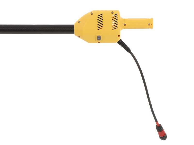 Lisam Swing - Abbacchiatore Elettrico a batteria - Con 8 + 8 denti in carbonio - 220-300 cm - Asta Telescopica