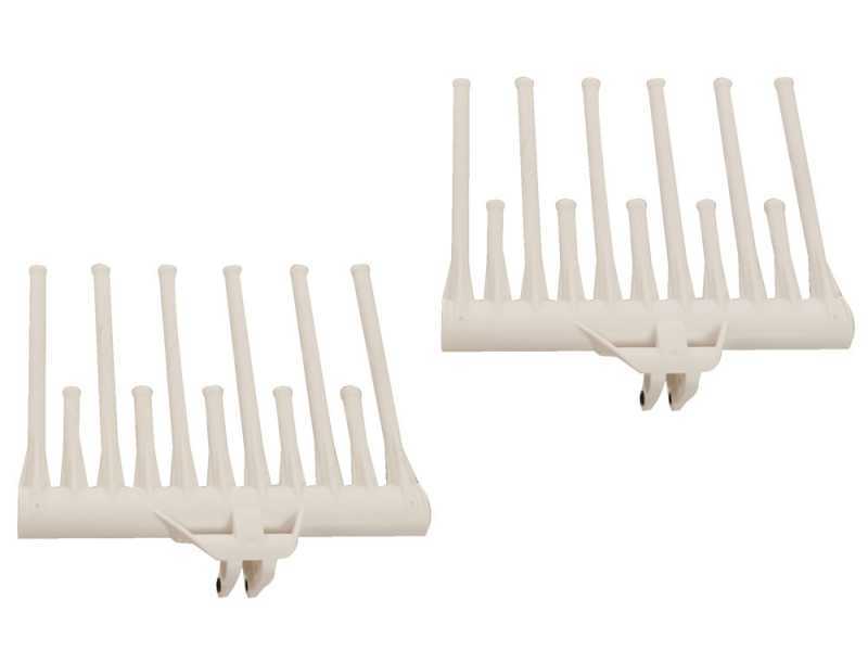 Lisam Oliveco - Abbacchiatore Elettrico a batteria - Con denti in Nylon  - Asta Telescopica