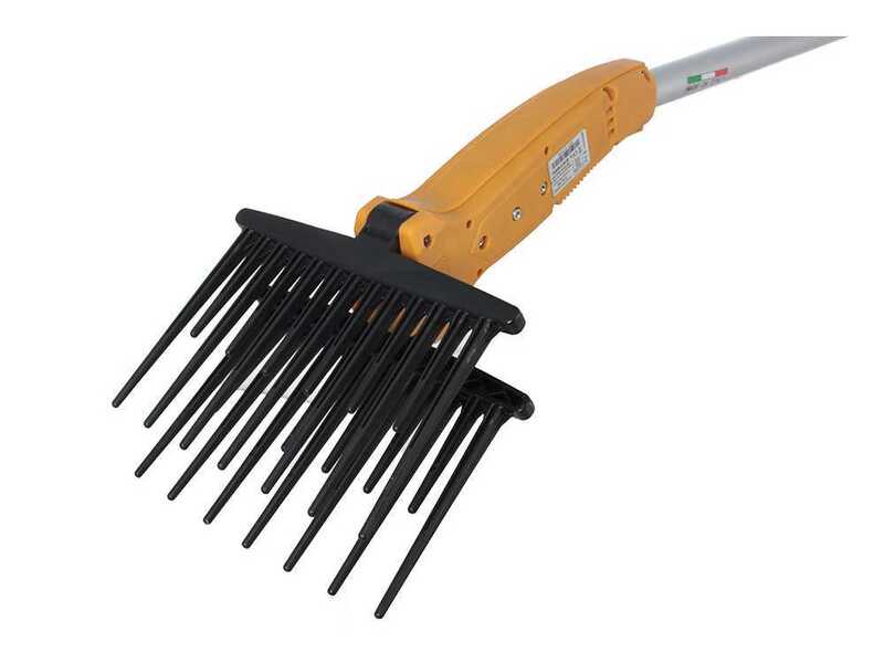 Volpi Olytech Dualcomb 13 - Abbacchiatore elettrico a batteria 200-290 cm asta telescopica