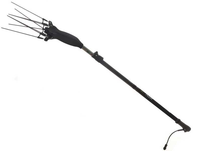 Volpi Olytech Super Power 555L - Abbacchiatore elettrico a batteria 210/300 - Asta telescopica