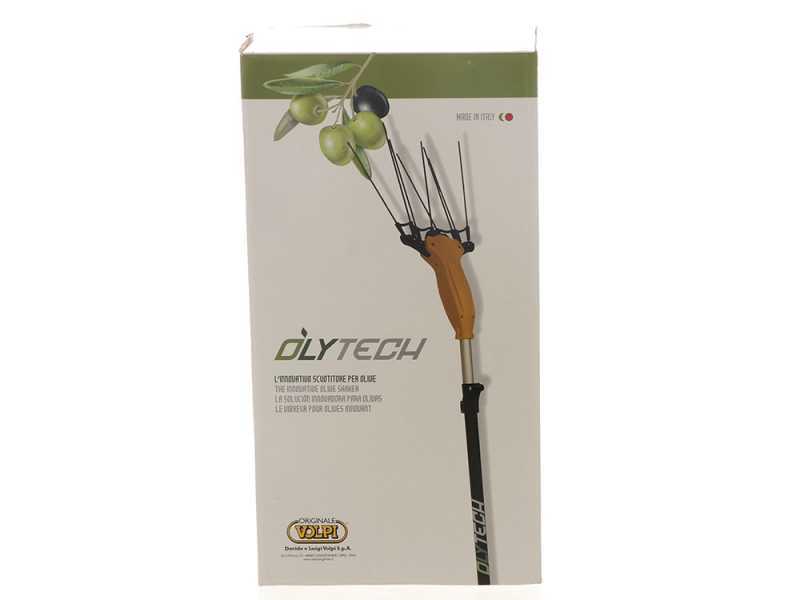 Volpi Olytech Super Power 555L - Abbacchiatore elettrico a batteria 210/300 - Asta telescopica