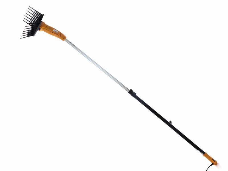 Volpi Olytech Dualcomb 13 - Abbacchiatore elettrico a batteria 230-340 cm - asta telescopica