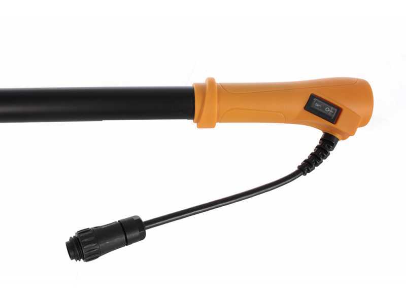 Volpi Olytech Dualcomb 13 - Abbacchiatore elettrico a batteria 230-340 cm - asta telescopica