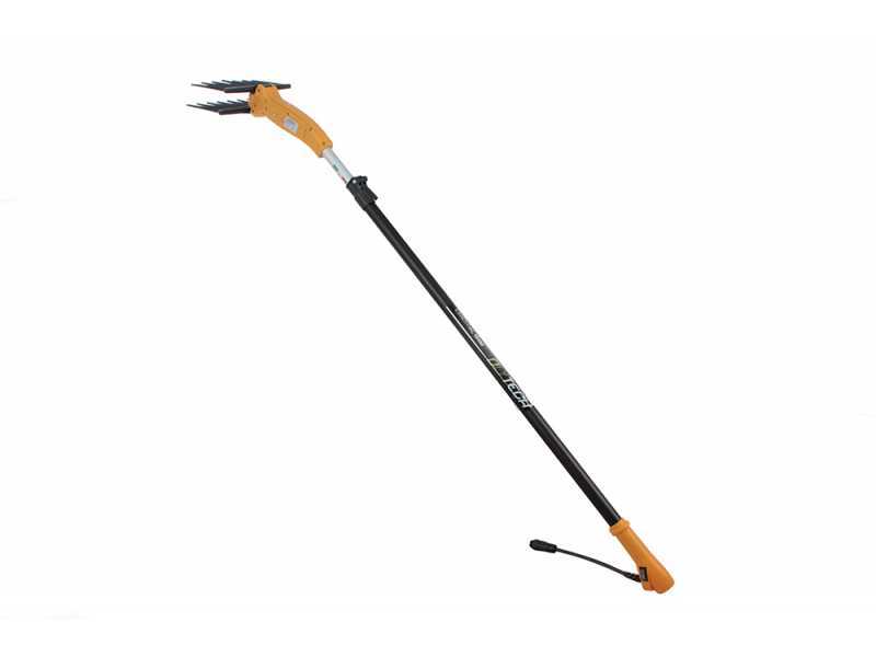 Volpi Olytech Dualcomb 13 - Abbacchiatore elettrico a batteria 230-340 cm - asta telescopica
