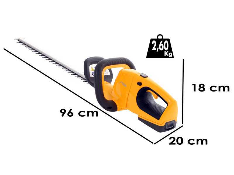 Stiga HT 100e KIT - Tagliasiepi a batteria 20V/2Ah - Lama da 55 cm 