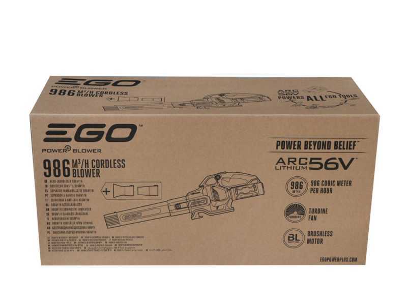 EGO LB5800E - Soffiatore a batteria 56V 5Ah