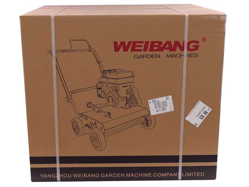 Weibang WB384RC - Arieggiatore professionale a lame mobili - Motore Loncin G200F