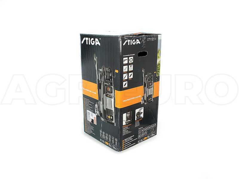 Stiga HPS 345 R - Idropulitrice a freddo compatta - 370 l/h - 145 bar