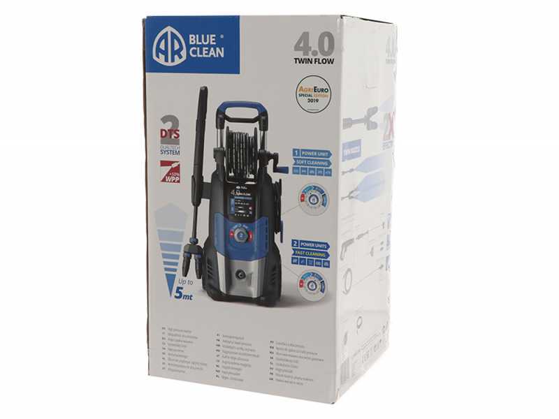 Annovi &amp; Reverberi Blue Clean 4.0 Twin Flow - Idropulitrice semiprofessionale - 150 bar max - portata 810 lt/h